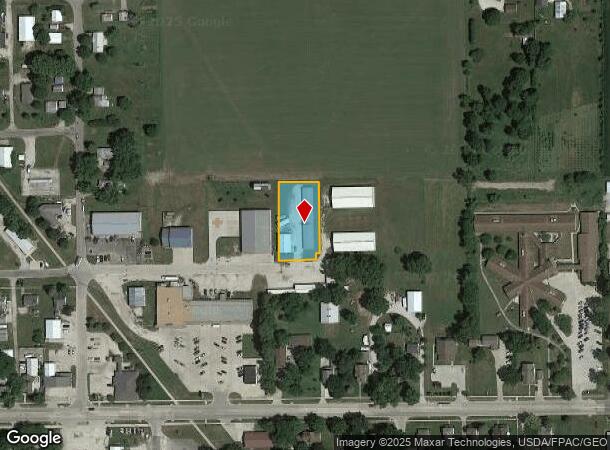  611 E Market St, Panora, IA Parcel Map