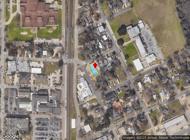 613 N 2Nd St, Conroe, TX Parcel Map