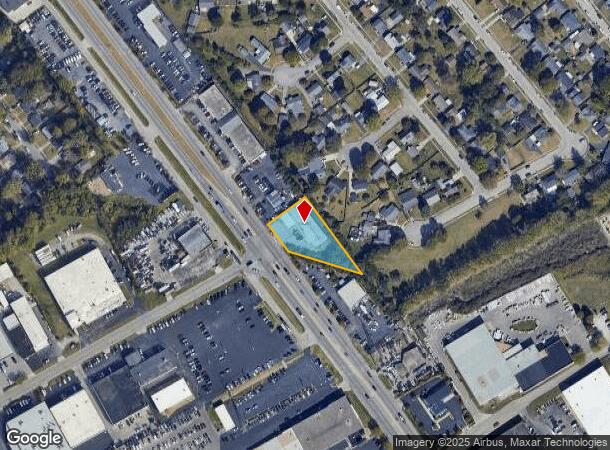  597 E New Circle Rd, Lexington, KY Parcel Map