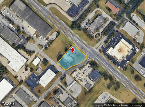  2401 Merchant St, Lexington, KY Parcel Map