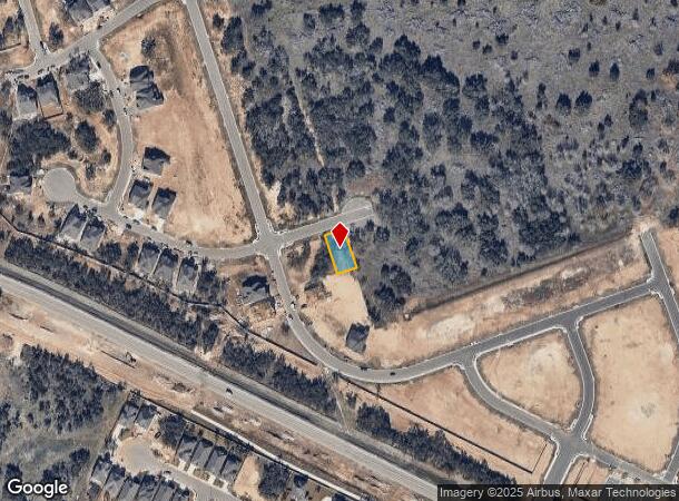 308 Barnstorm Ln, Georgetown, TX Parcel Map