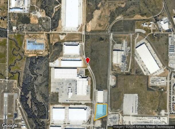  451 N Western Blvd, Denton, TX Parcel Map