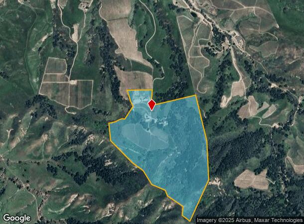  7222 Santa Rosa Rd, Buellton, CA Parcel Map