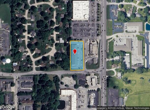  520 N State Road 135, Greenwood, IN Parcel Map