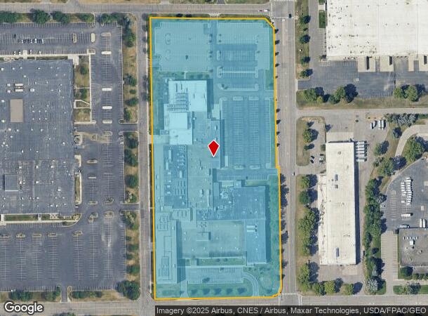  13600 Industrial Park Blvd, Minneapolis, MN Parcel Map