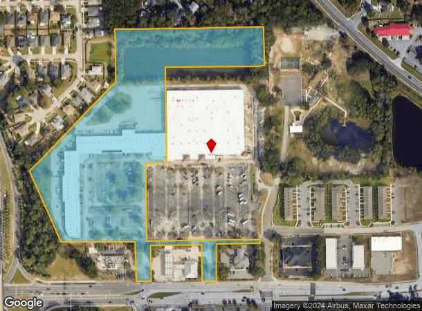  9119 Merrill Rd, Jacksonville, FL Parcel Map