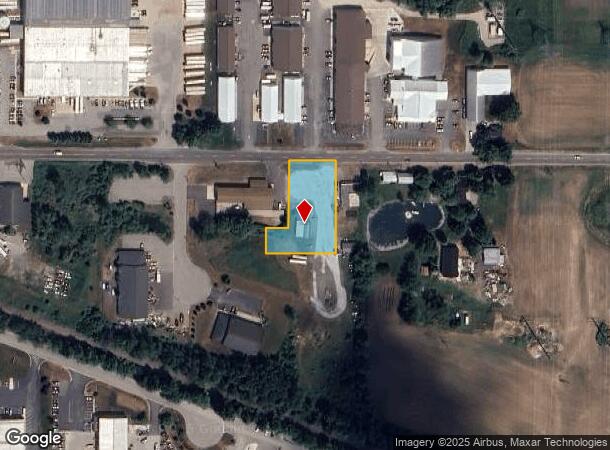  1036 Comstock St, Marne, MI Parcel Map