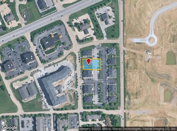 136 Evergreen Ln, Glen Carbon, IL Parcel Map