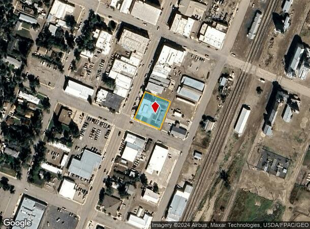  419 S Main St, Conrad, MT Parcel Map