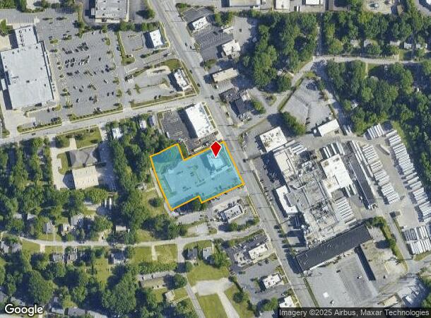 1911 N Main St, High Point, NC Parcel Map