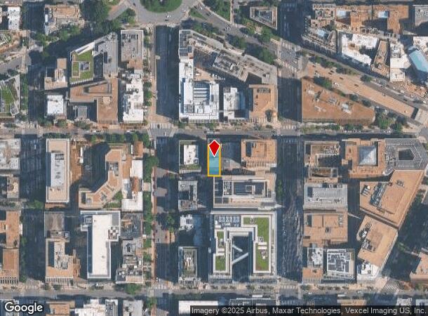  1550 M St Nw, Washington, DC Parcel Map