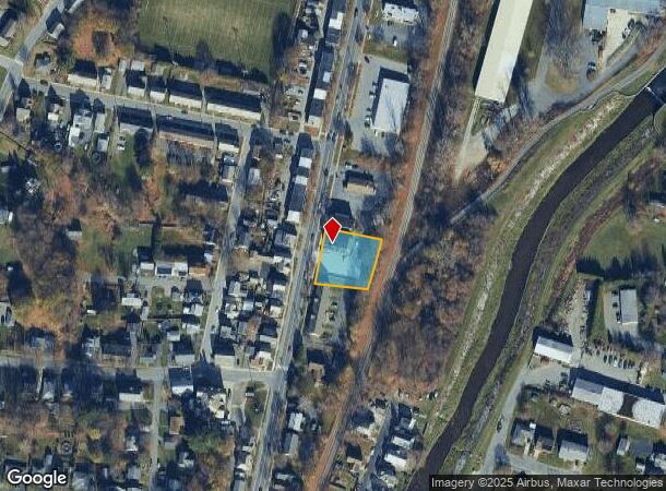  127 Columbia St, Adams, MA Parcel Map