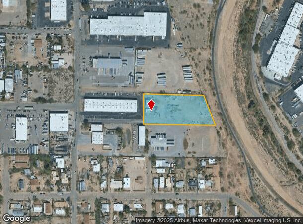  2110 N Dragoon St, Tucson, AZ Parcel Map