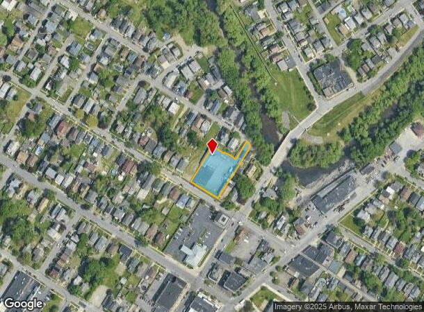  625 Deacon St, Scranton, PA Parcel Map