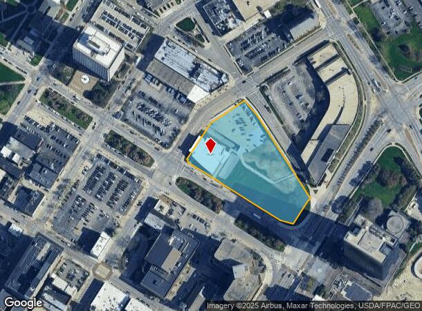 1 Stranahan Sq, Toledo, OH Parcel Map