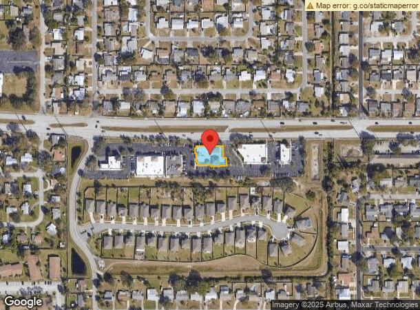  2627 W Eau Gallie Blvd, Melbourne, FL Parcel Map