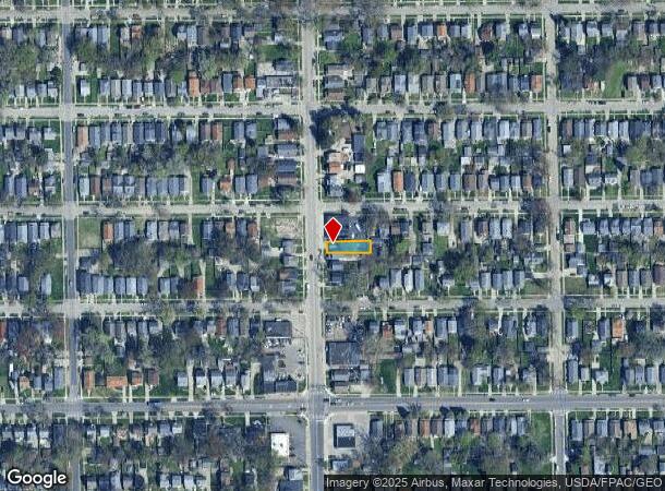  3838 Upton Ave, Toledo, OH Parcel Map