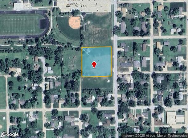  1120 Walnut St, North Bend, NE Parcel Map