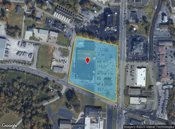  445 S Jefferson Ave, Cookeville, TN Parcel Map