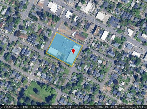  7451 N Hodge Ave, Portland, OR Parcel Map