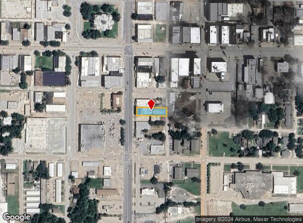  125 S Waco St, Hillsboro, TX Parcel Map