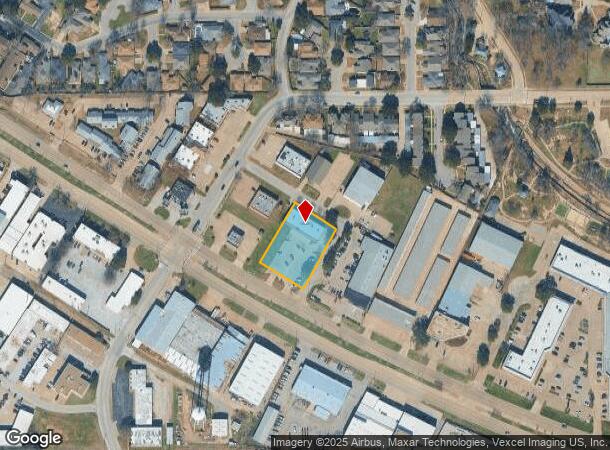  3535 W Pioneer Pky, Pantego, TX Parcel Map