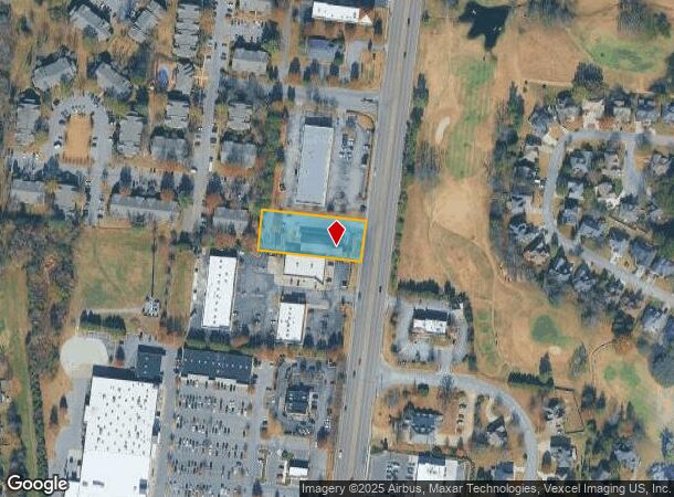  2882 S Church St, Murfreesboro, TN Parcel Map