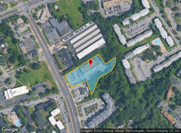 3708 Saint Barnabas Rd, Suitland, MD Parcel Map