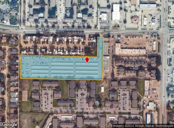  10540 Walnut St, Dallas, TX Parcel Map