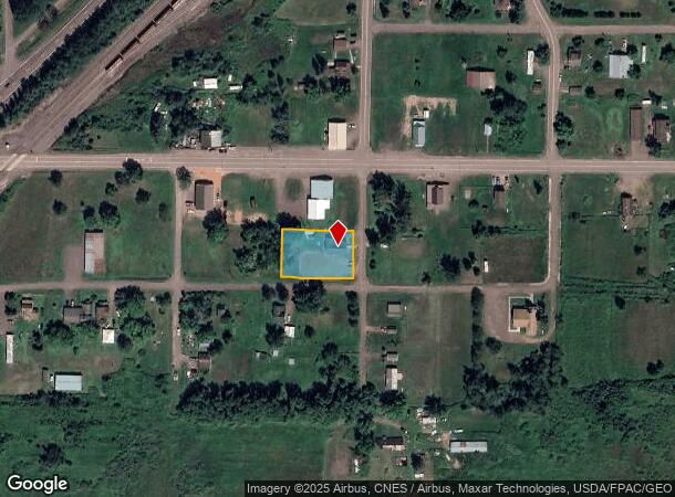 7545 Pine St, Bruno, MN Parcel Map