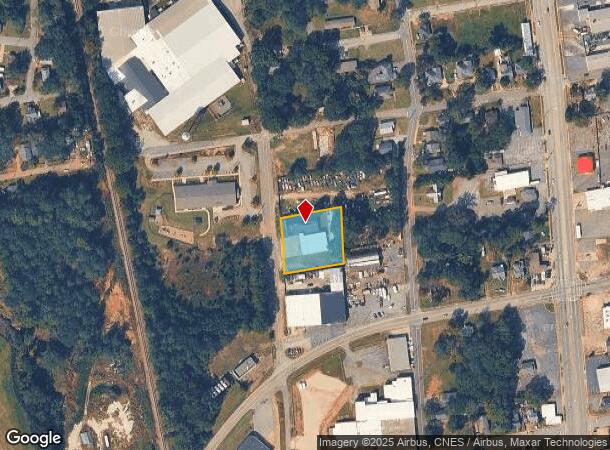  1211 Gadsden St, Anderson, SC Parcel Map