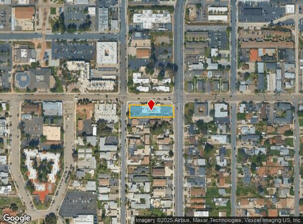 343 E Lexington Ave, El Cajon, CA Parcel Map