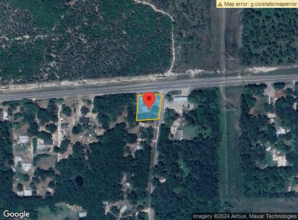  8021 Blountstown Hwy, Tallahassee, FL Parcel Map