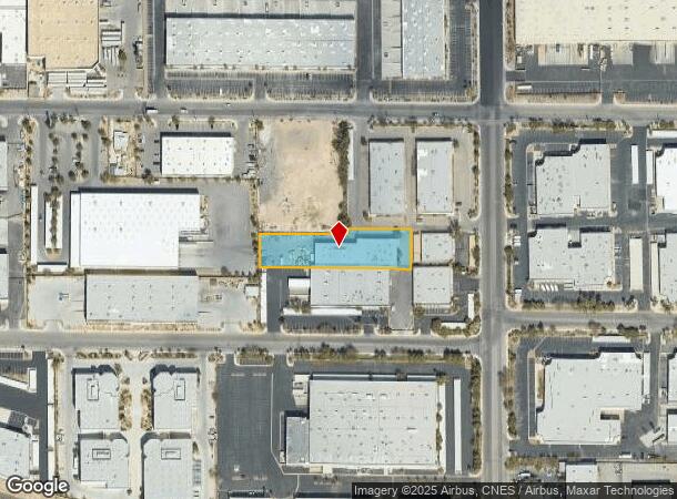  6767 Spencer St, Las Vegas, NV Parcel Map