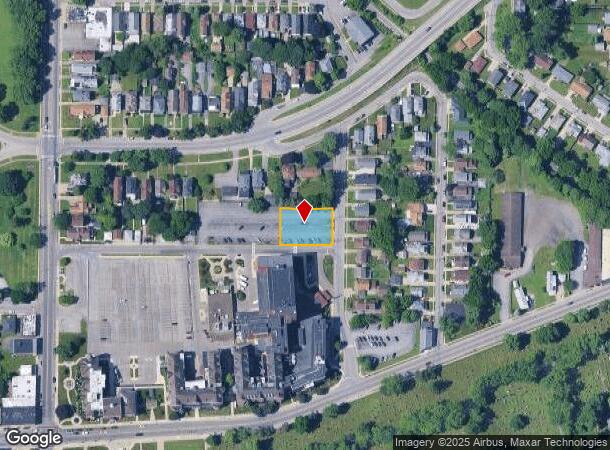 55 Melroy Ave, Buffalo, NY Parcel Map