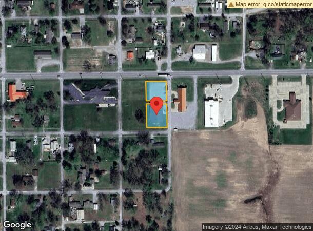  811 E Franklin St, Sesser, IL Parcel Map