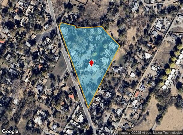 331 Kit Carson Rd, Taos, NM Parcel Map