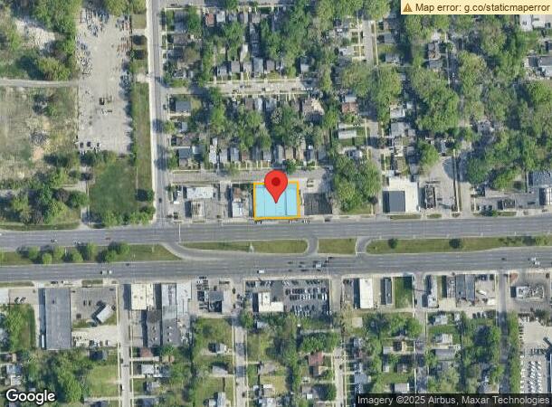  1360 W 8 Mile Rd, Ferndale, MI Parcel Map