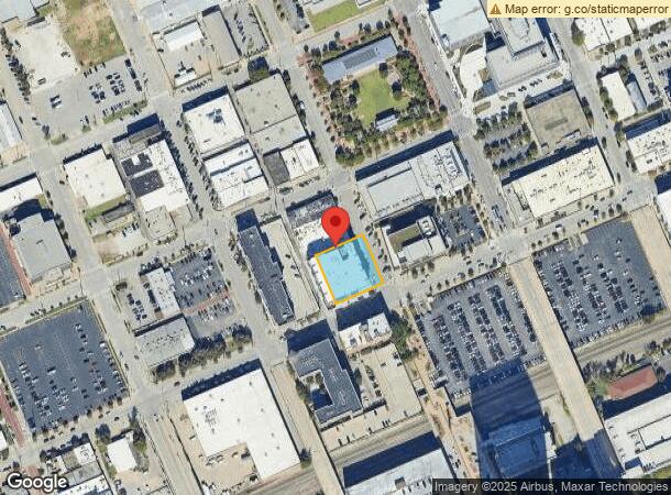  110 N Boston Ave, Tulsa, OK Parcel Map