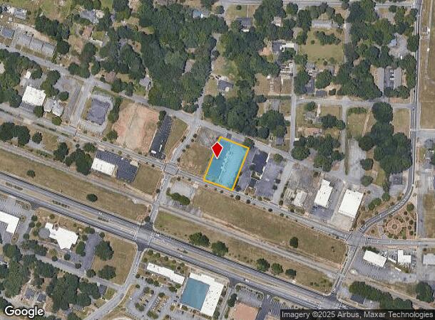  804 Main St, Forest Park, GA Parcel Map