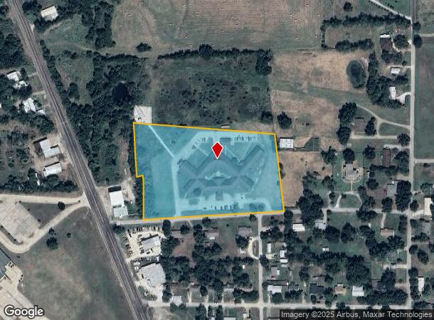  420 Moody St, Fairfield, TX Parcel Map