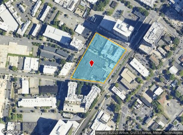  101 W Worthington Ave, Charlotte, NC Parcel Map