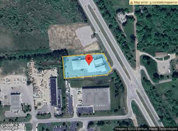  2425 N Lapeer Rd, Oxford, MI Parcel Map