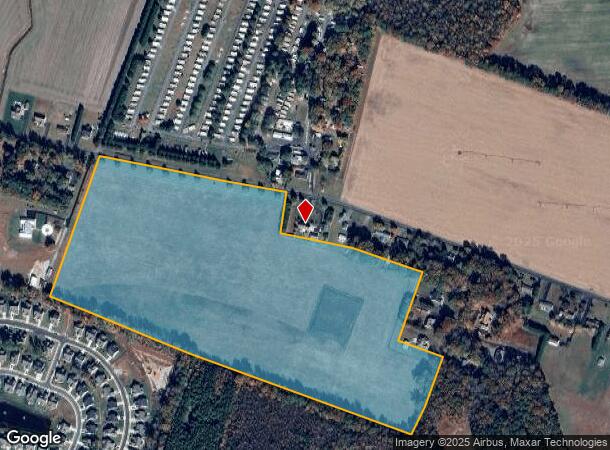  25202 Prettyman Rd, Georgetown, DE Parcel Map