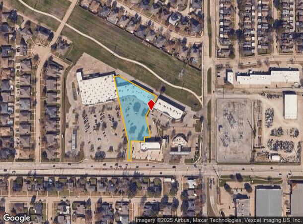 1511 Justin Rd, Lewisville, TX Parcel Map