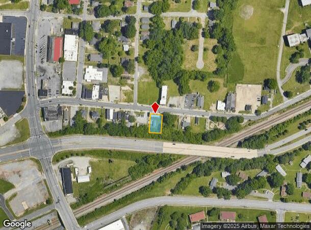 710 Washington St, High Point, NC Parcel Map