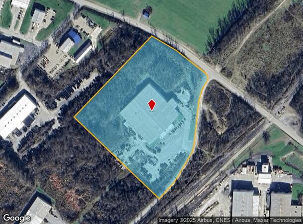 714 Braddock View Dr, Mount Braddock, PA Parcel Map