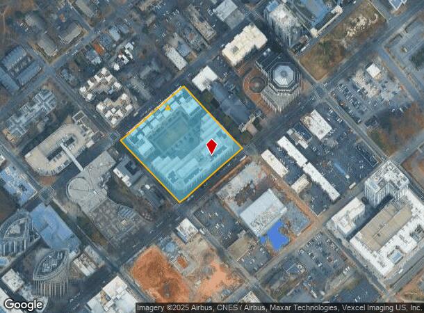 401 N Tryon St, Charlotte, NC Parcel Map
