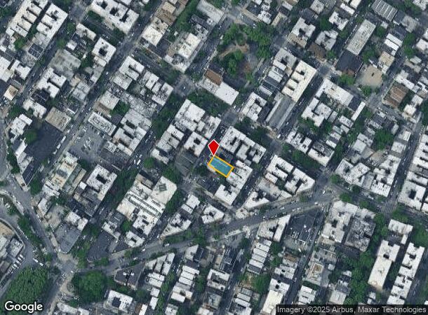 2382 Hughes Ave, Bronx, NY Parcel Map