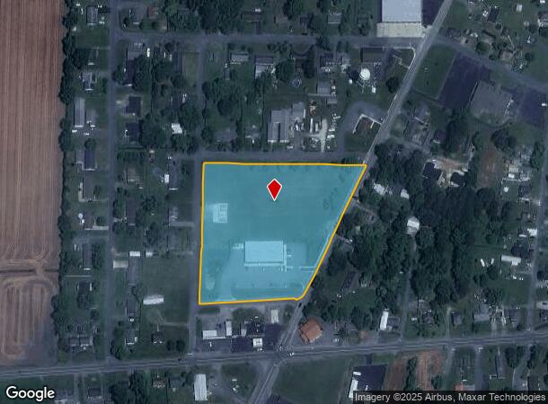  7286 Main St, Willards, MD Parcel Map